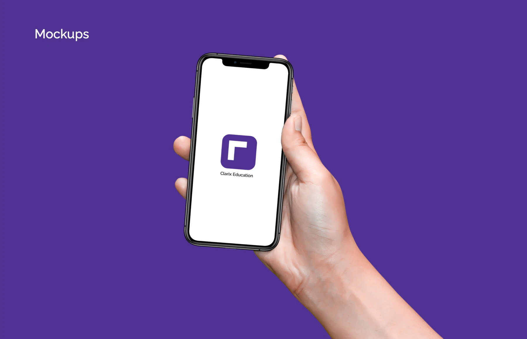 Mockup: the icon at home-screen size on a phone.